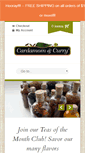 Mobile Screenshot of cardamomandcurry.com